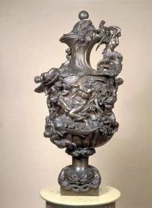 Massimiliano Soldani Benzi (1656-1740), Ewer Depicting the Triumph of Neptune Vase, Florence, ca. 1721, bronze (London: V&A Museum no. A.18-1959)