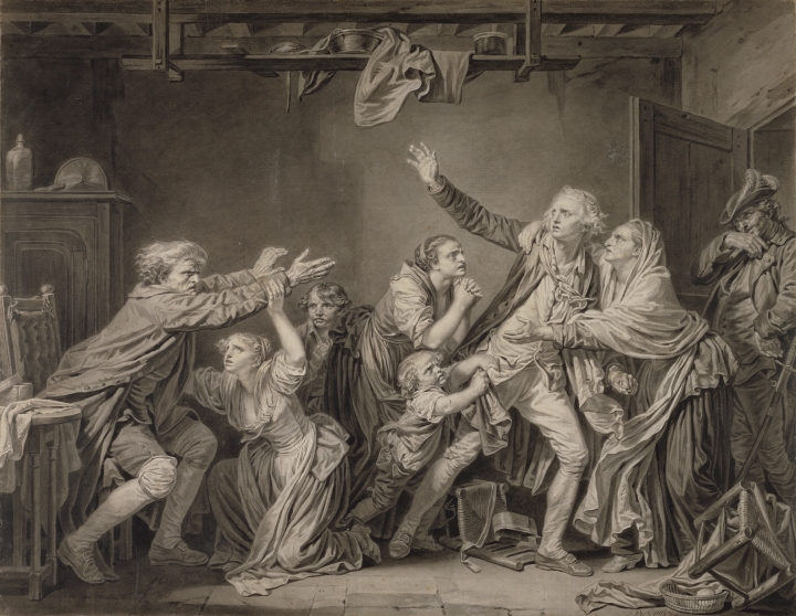 Greuze, The Father's Curse 1778